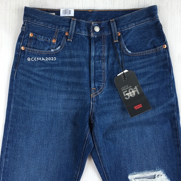Levi's 501® Original Cropped Women's Jeans 30x28 - Picture 5 of 8